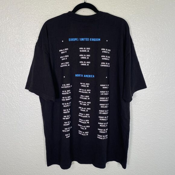 Zach Bryan Shirt Mens XXL Burn Burn Burn Tour Official Merch Tee 2XL Country - Picture 4 of 9